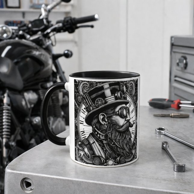 Mug Homme à vapeur (Créateur téléchargé)