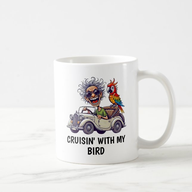 Mug Homme au volant (Droite)