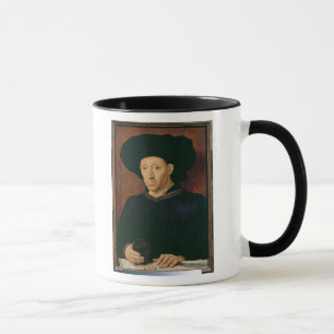 Mug Homme avec un verre de vin