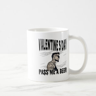 Mug Homme célibataire tatoué pour la Saint Valentin