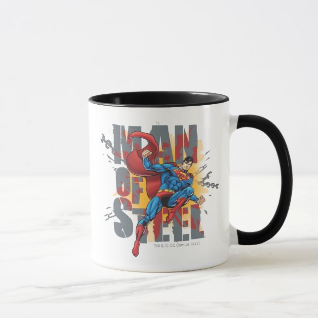 Mug Homme d'acier (Droite)