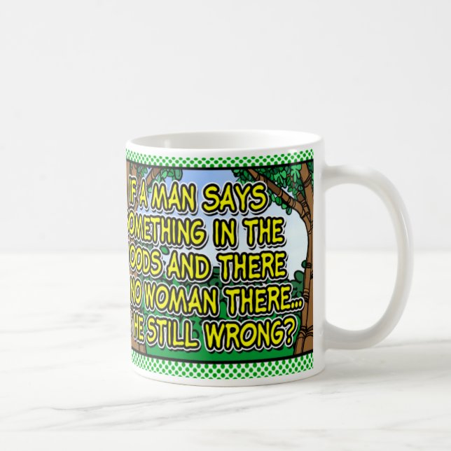 Mug Homme dans les bois (Droite)
