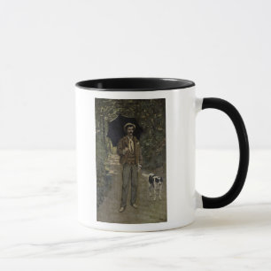 Mug Homme de Claude Monet   avec un parapluie,