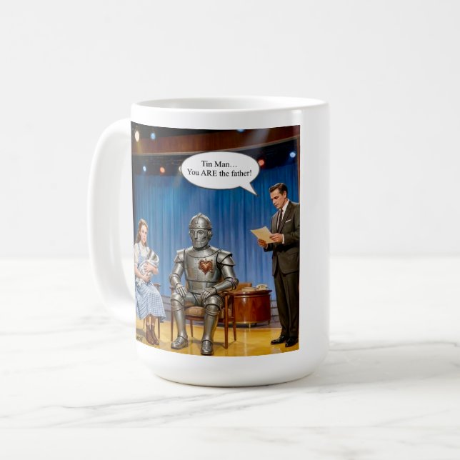 Mug Homme de fer tu es le père  (Devant gauche)