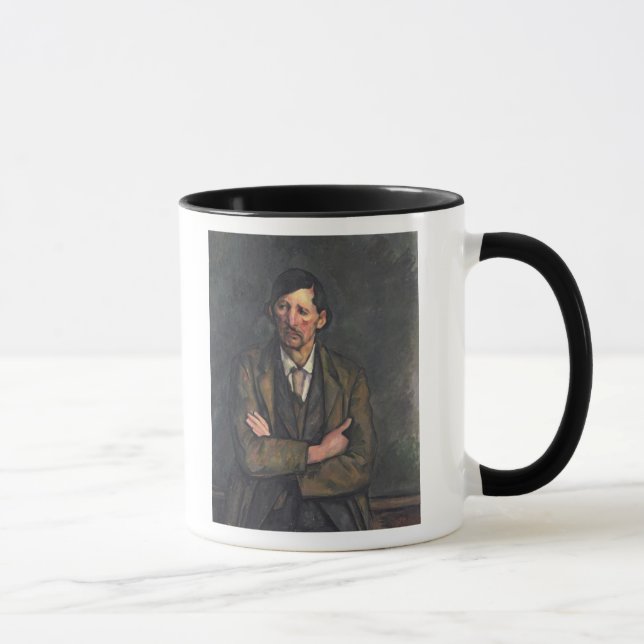 Mug Homme de Paul Cezanne | avec les bras croisés, (Droite)