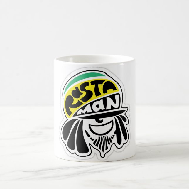 Mug Homme de rasta de reggae de Cori Reith Rasta (Centre)