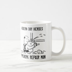 Mug Homme de réparation de tuyauterie