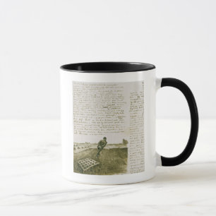 Mug Homme de Vincent van Gogh   tirant une herse