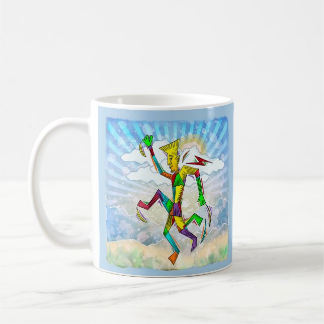 Mug Homme en course (Gauche)