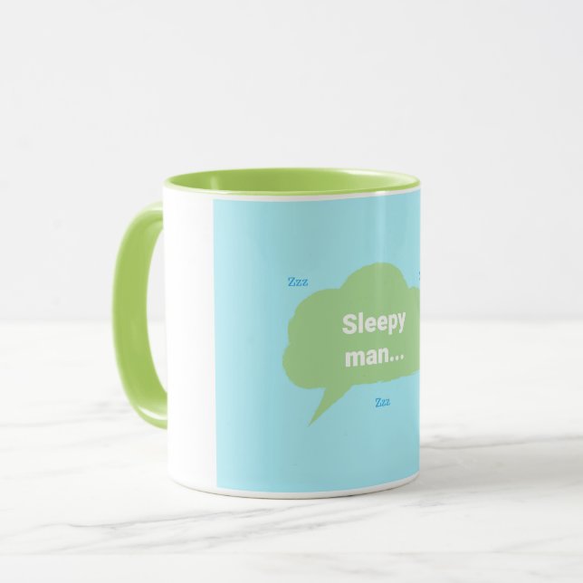 Mug Homme endormi (Devant gauche)