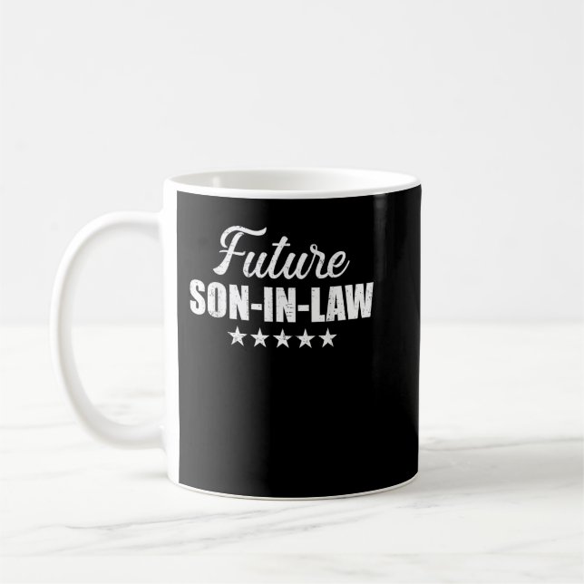 Mug Homme Fils gendre pour mariage et fiançailles (Gauche)