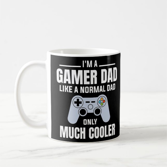 Mug Homme Gamer Papa Comme Un Papa Normal - Vidéo Jeu  (Gauche)