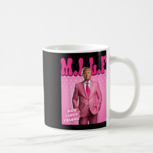 Mug Homme I Love Felons Funny Pink Trump 2024 Pour Pré