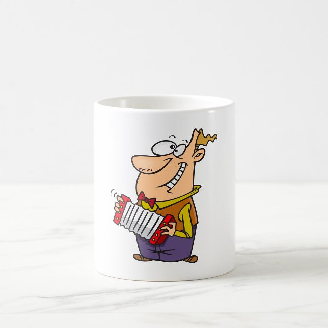 Mug Homme jouant de l'accordéon (Créateur téléchargé)