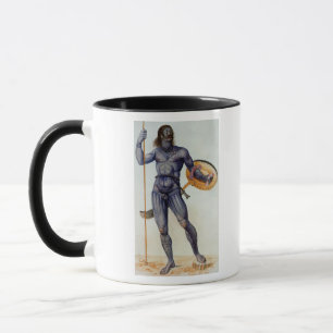 Mug Homme Pictish tenant un bouclier