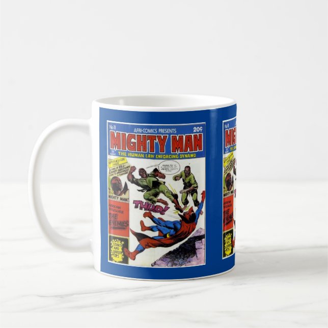 Mug Homme puissant 1 (Gauche)