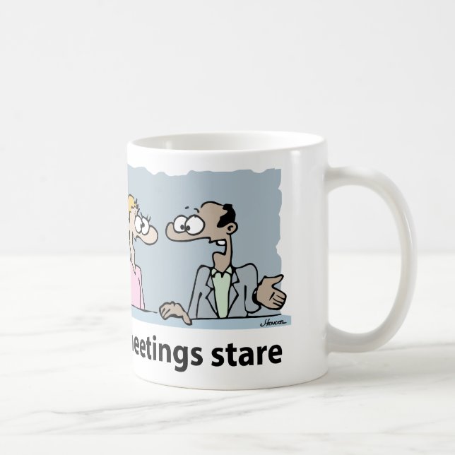 Mug Homme rencontrant un zombie (Droite)