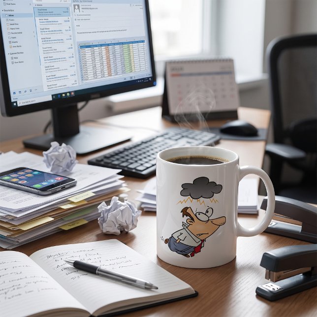 Mug Homme sous un nuage (Créateur téléchargé)