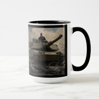 Mug Homme sur char