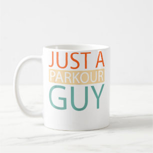 Mug Homme Traceur de course libre - Juste un Parkour