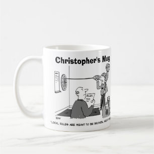 Mug Homme trichant aux fléchettes Personnalisez avec v