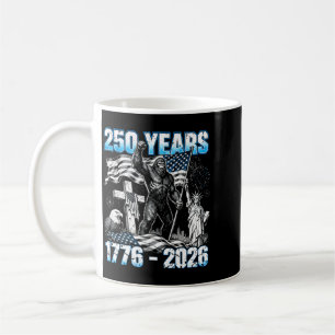 Mug Hommes 250 Ans Usa 1776 2026 Patriotique Dom Bigfo