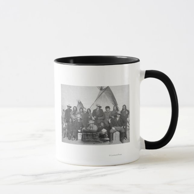 Mug Hommes blancs (y compris Buffalo Bill) et Lakota 2 (Droite)