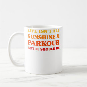 Mug Hommes de Parkour qui aiment les femmes de Parkour