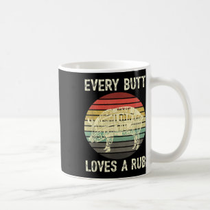 Mug Hommes Drôle Butt Aime Rub Viande Barbecue Fumeur