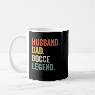 Mug Hommes Drôle Mari Bocce Papa Bocce Ball Légende