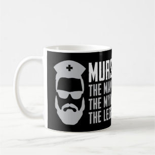 Mug Hommes Drôle Murse Homme Infirmière Chemise RN LPN