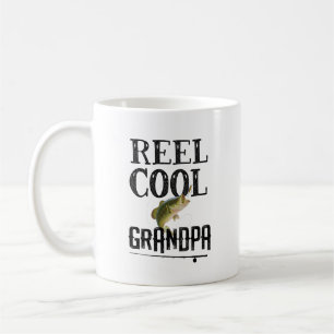 Mug Hommes drôles de grand-papa de calembour de pêch