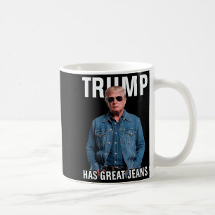 Mug Hommes Femmes Trump A De Grands Jeans Mème Drôle