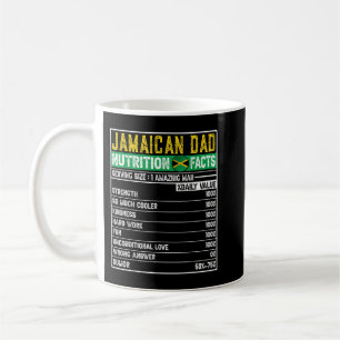 Mug Hommes Jamaïcain Papa Cadeaux Papa Héros Nutrition