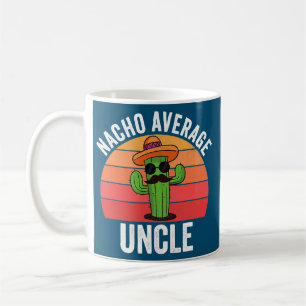 Mug Hommes Mexicains Nacho Moyenne Oncle Funny Pères