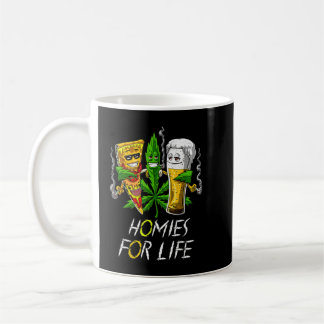 Mug Hommes pour la vie Bière et les bourgeons de mauva