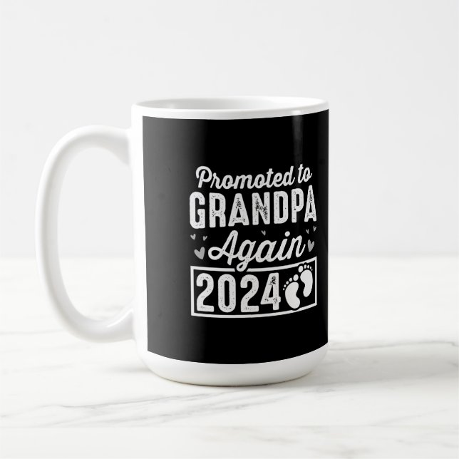 Mug Hommes promus au grand-père Est 2024 (Gauche)
