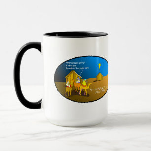Mug Hommes Sages Geocaching Noël