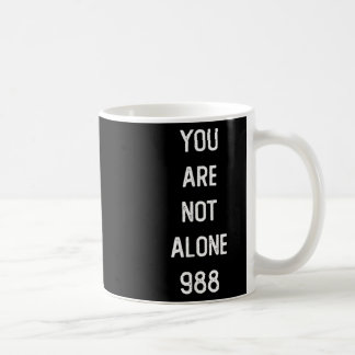 Mug Hommes Vous N'Êtes Pas Seul 988, Prévention Du Sui