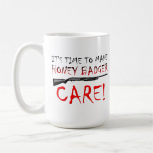 Mug Honey Badger Care