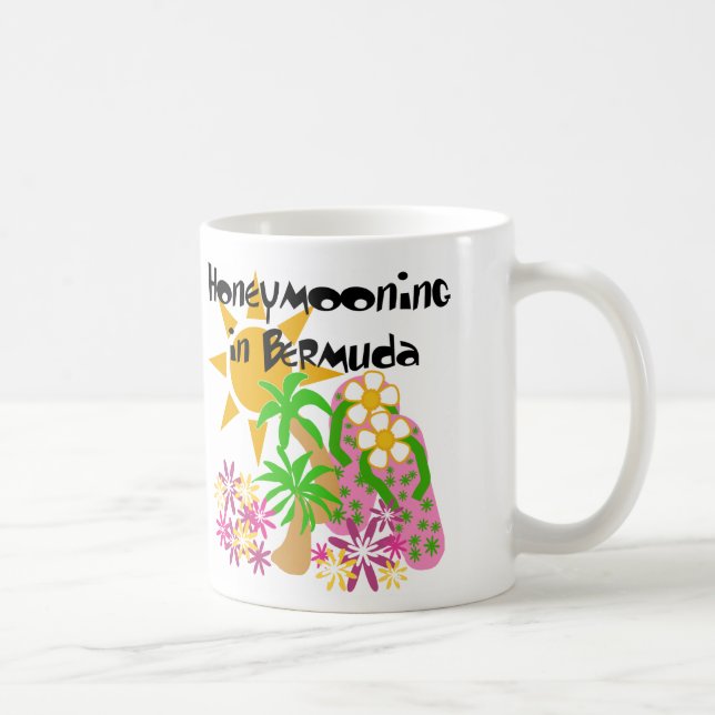 Mug Honeymooning en Bermudes (Droite)