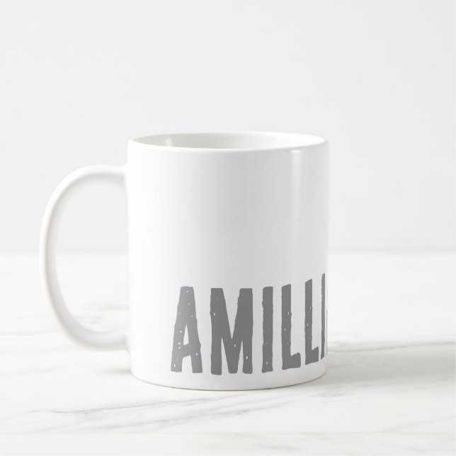 Mug Honeypeb Bee Nom Typographie Design (Gauche)