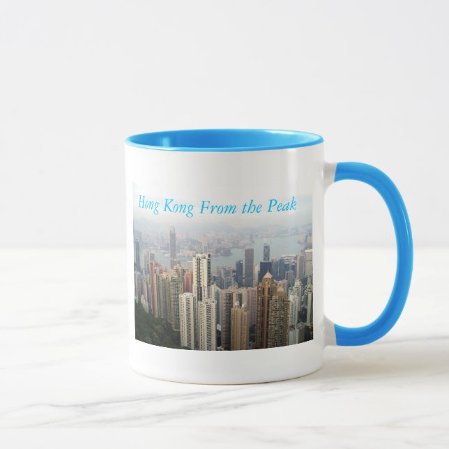 Mug Hong Kong de la crête (Droite)