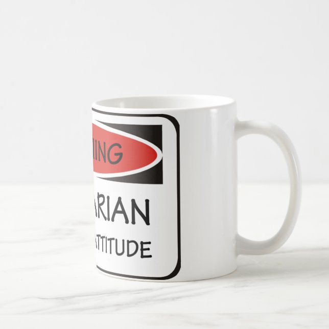Mug Hongrois avec une attitude (Droite)