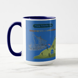 Mug Honneur à Colomb bleu