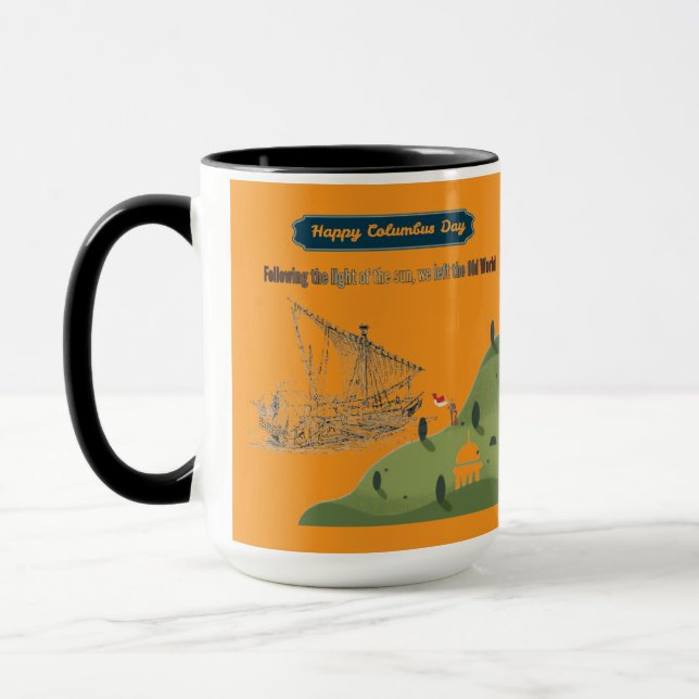 Mug Honneur à l'orange de Colomb (Gauche)