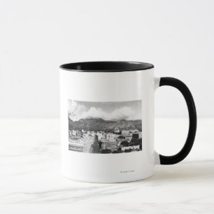 Mug Honolulu, Hawaii City Vue depuis la tour Aloha