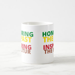 Mug Honorer le passé inspirant l'avenir Minimal