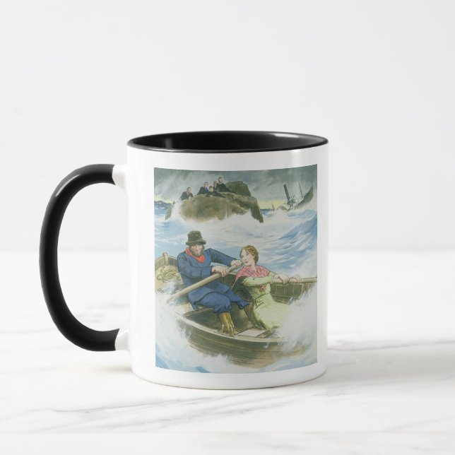 Mug Honorez le chouchou (1815-41) et son père (Gauche)