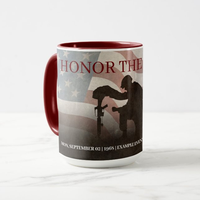 Mug Honorez les Morts (Devant gauche)